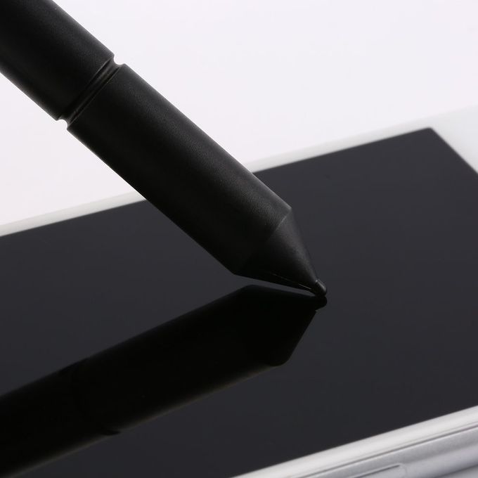 Oblique Head Touchscreen Pen High-precision Ultra-fine Head Active Ipad Tablet-black