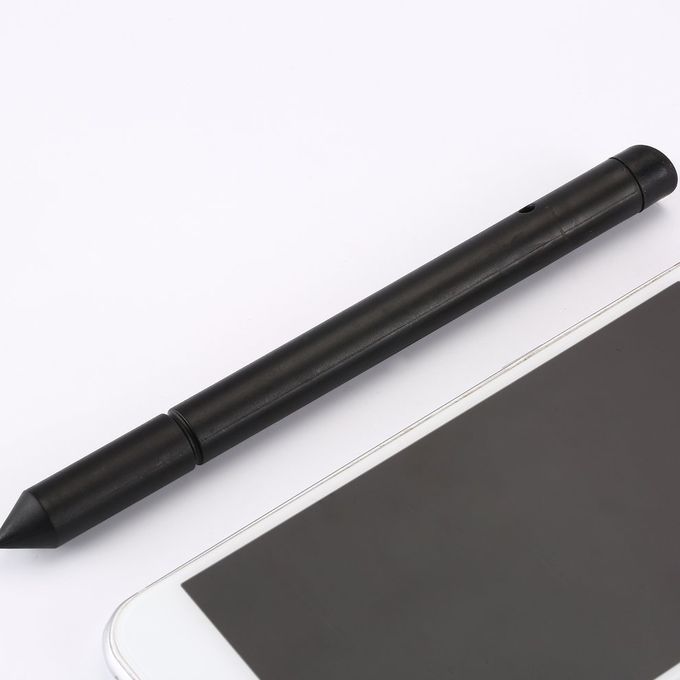 Oblique Head Touchscreen Pen High-precision Ultra-fine Head Active Ipad Tablet-black