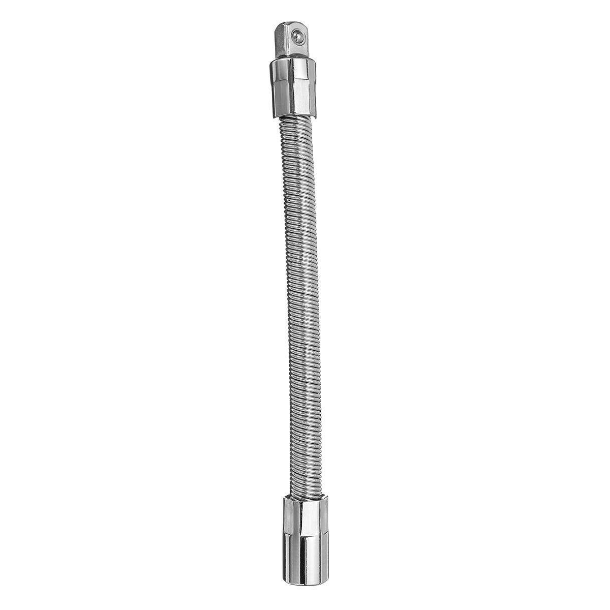 1/4" 200mm Drive Flexible Shaft Socket Extension Bar Adapter Ratchet Wrench 1 / 4 Square 150 Mm