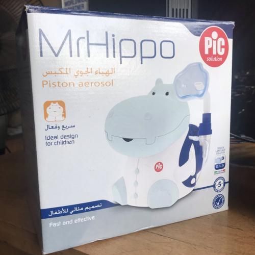 Mr Hippo Kids Nebulizer Piston Aerosol With Hippo Shape