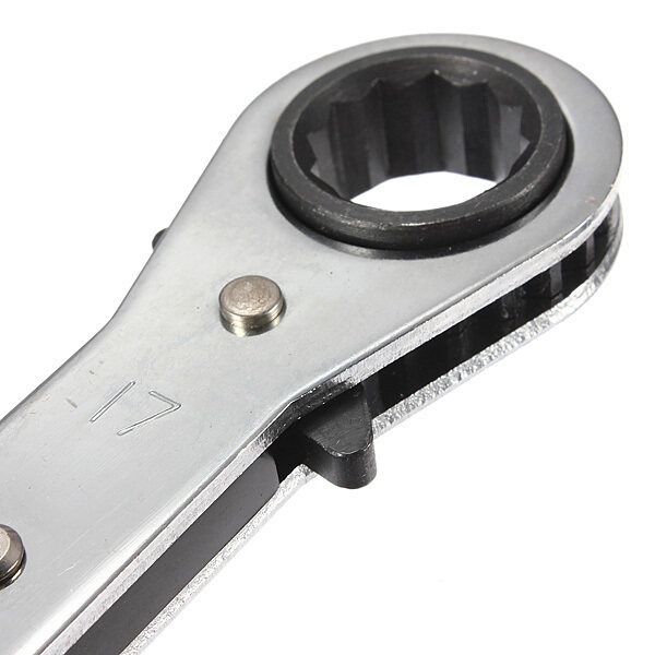 Ring Ratchet Spanner Wrench Set Repair Tools Metric 14mm X17mm 14x17
