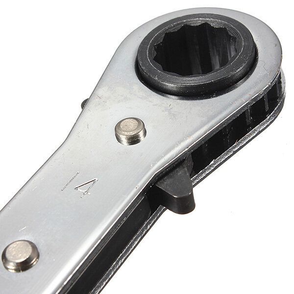 Ring Ratchet Spanner Wrench Set Repair Tools Metric 14mm X17mm 14x17
