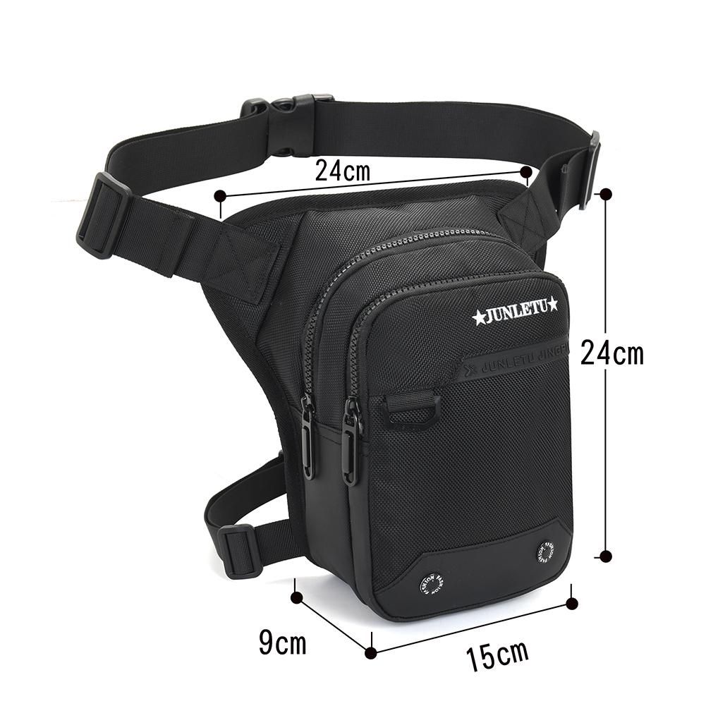 Motorcycle Waist Leg Bags Oxford Cloth Leg Side Bag Luggage Bag Outdoor Hip Fanny Pa Travel Purse EDC Pouch Thigh Bag