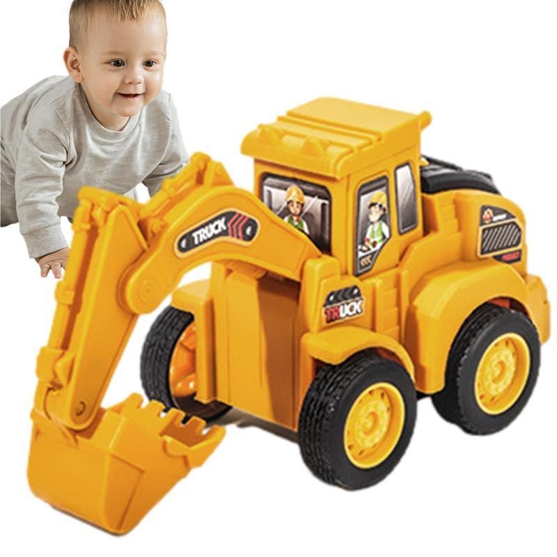 Construction Vehicles Toy Road Roller And er Toys Reusable Bulldozer Excavator Toy Road Roller er Car Pile Drive
