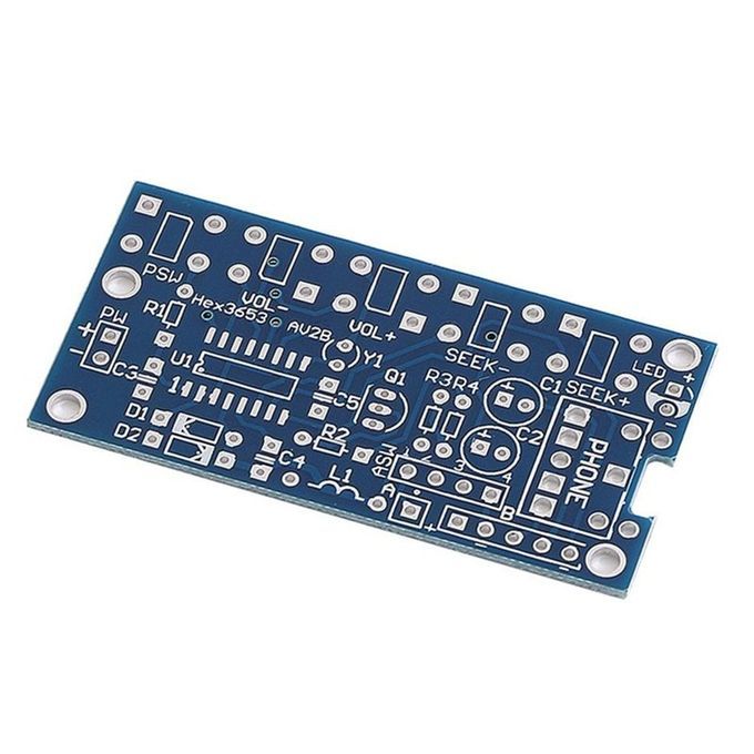 Wireless Stereo FM Radio Receiver Module PCB DIY Electronic Kits 76MHz-108MHz Multi-color Mixed