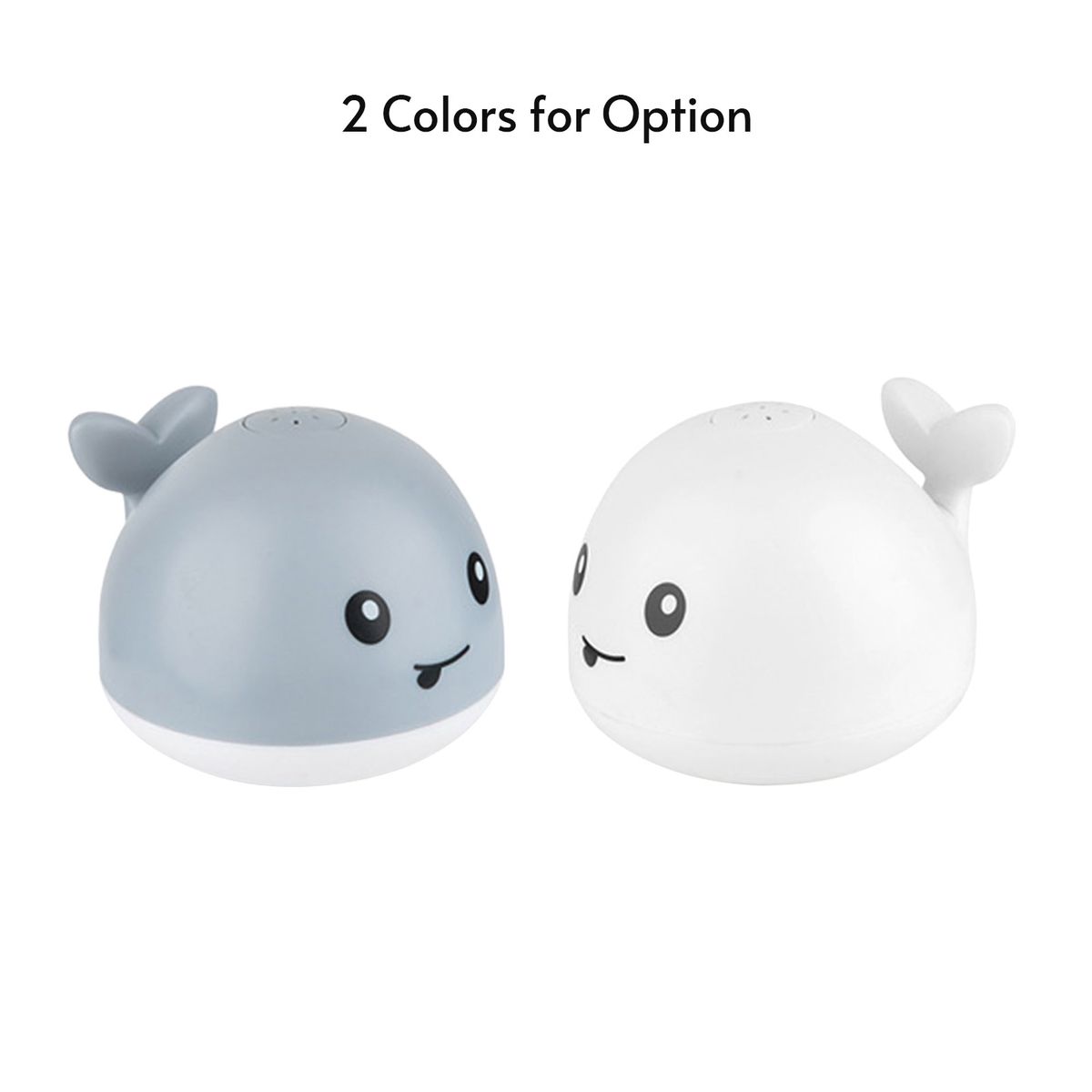 Baby Bath Toys Whale Automatic Spray Water Toy With LED