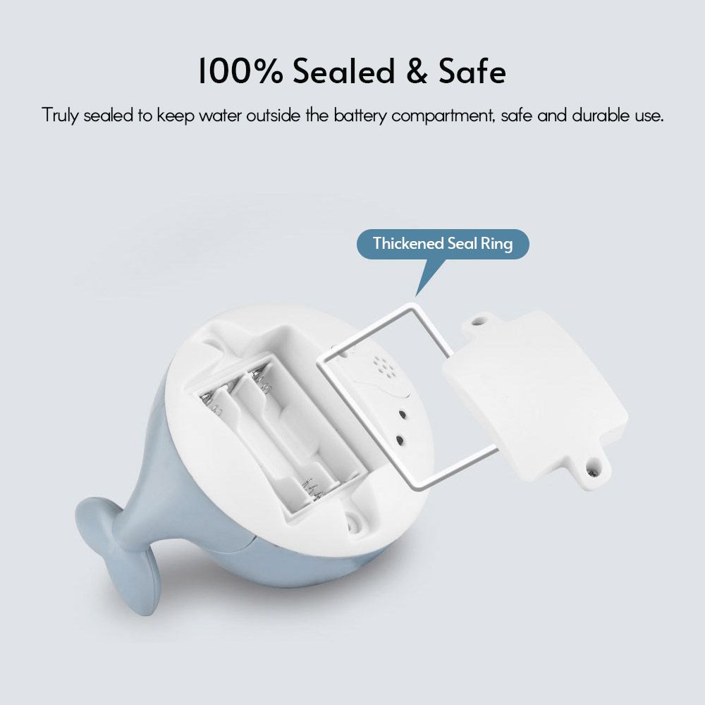 Baby Bath Toys Whale Automatic Spray Water Toy With LED