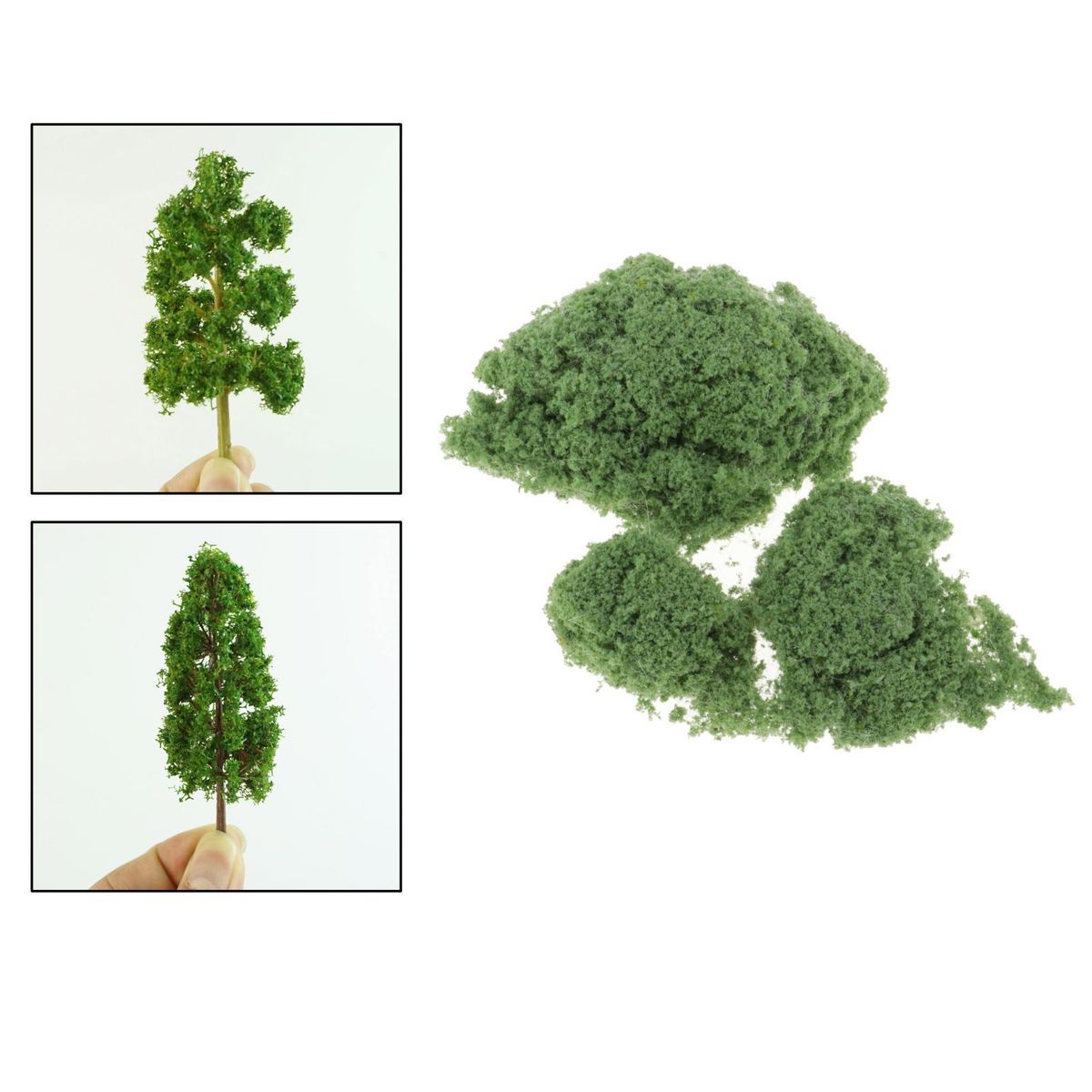 10g Static Grass Terrain  ,Green  Grass, Fairy Light Green