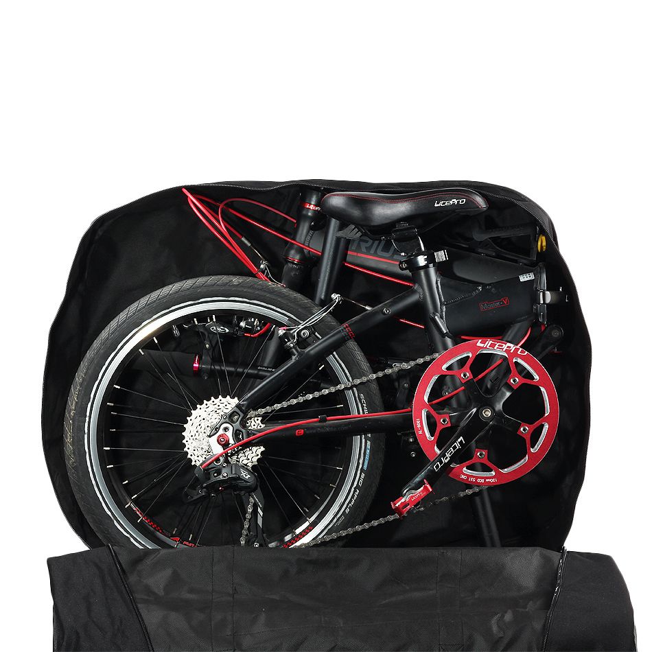Rhinowalk 14 Inch 20 Inch Folding Bike Bag Loading