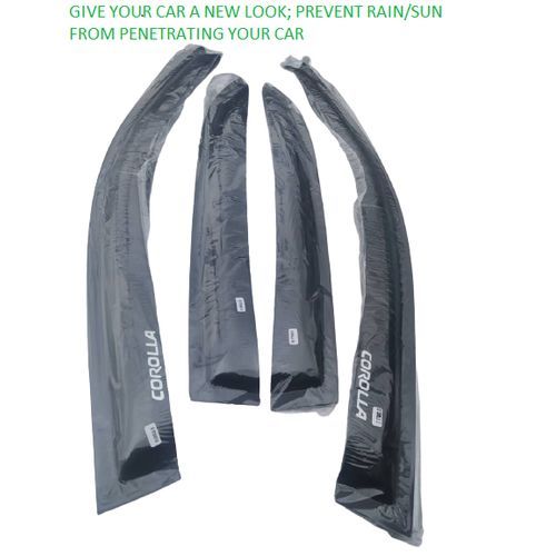 LFASCINATING 2003-2006 TOYOTA COROLLA RAIN/SUN SHADE VISOR-black