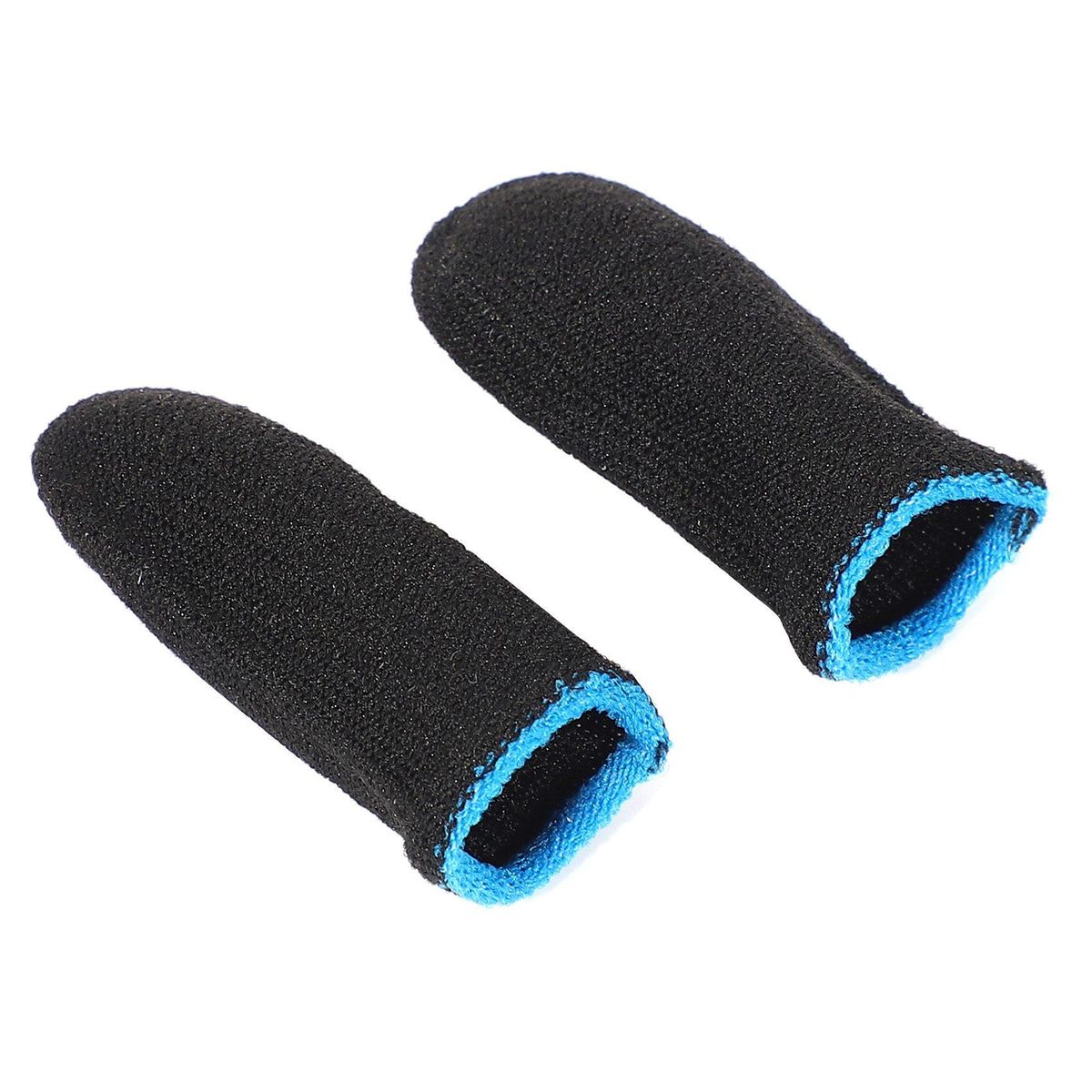18-Pin Carbon Fiber Finger Sleeves for PUBG Mobile Games Contact Screen Finger Sleeves12 Pcs