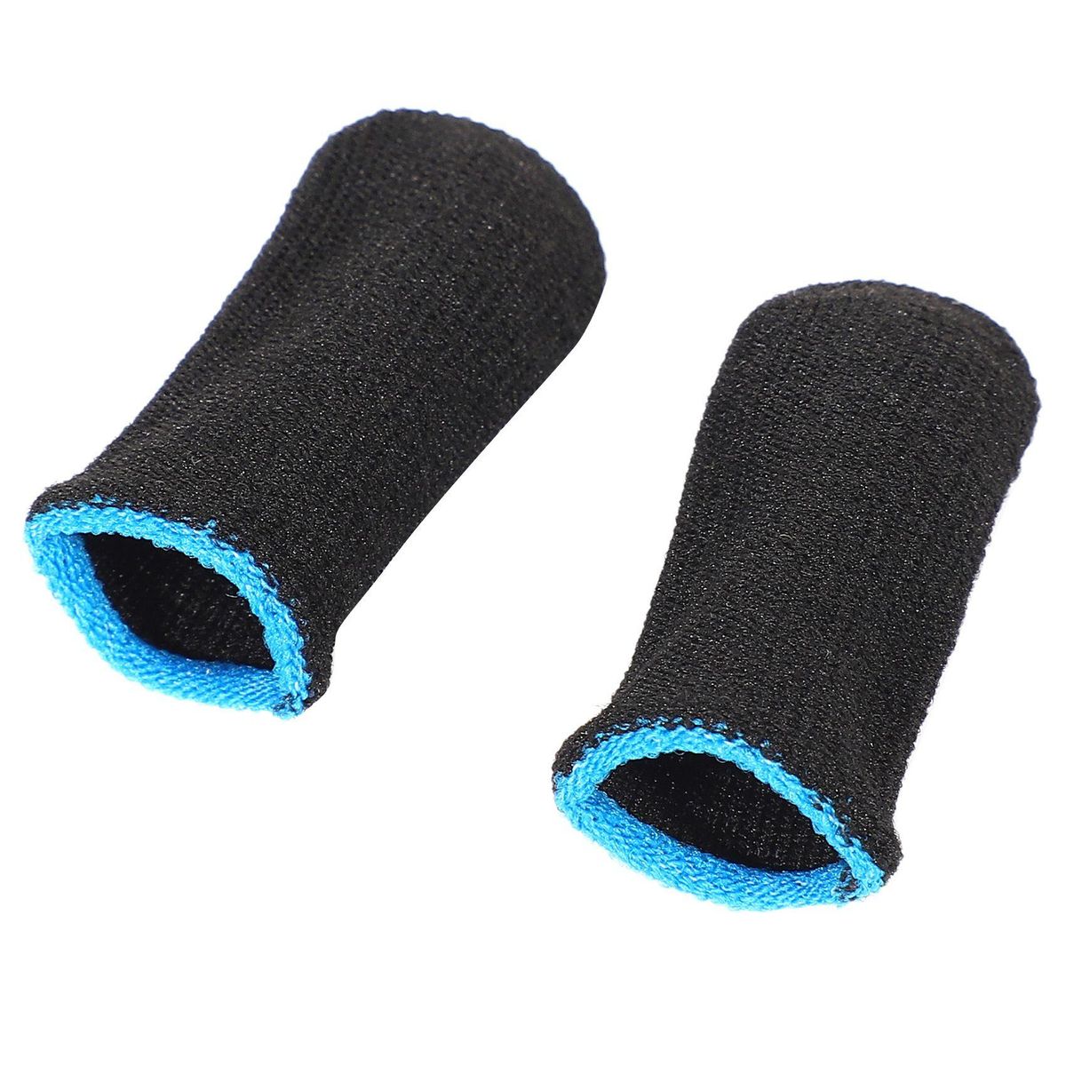 18-Pin Carbon Fiber Finger Sleeves for PUBG Mobile Games Contact Screen Finger Sleeves12 Pcs