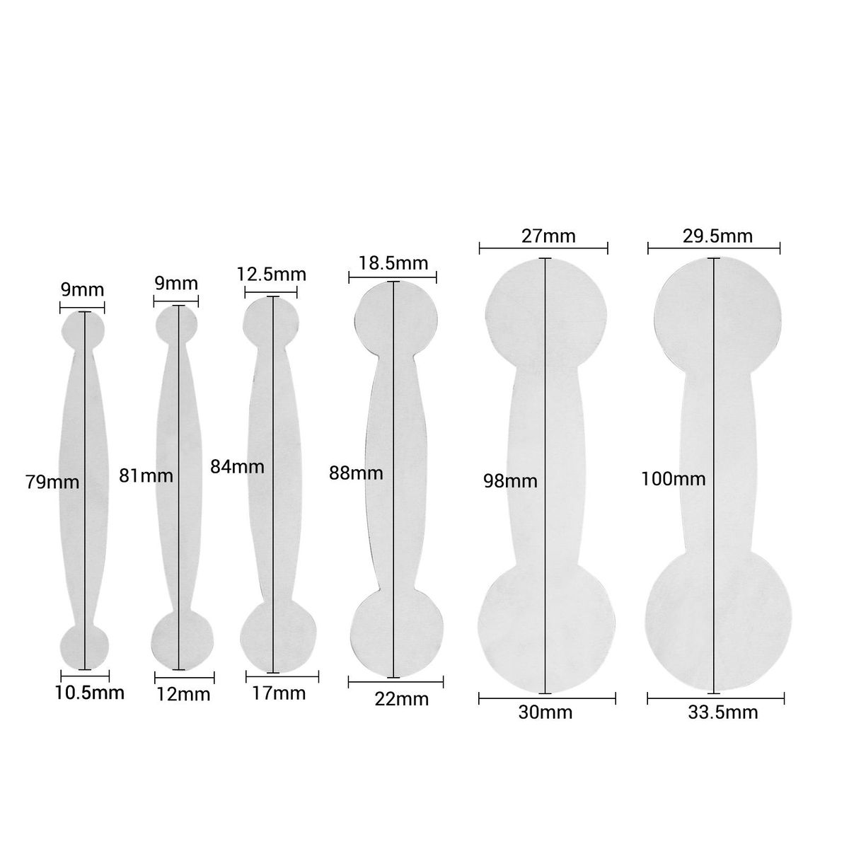 Clarinet Flat Pad Leveling Tool Set Woodwind Instrument Repairing Tool for Saxophone Flute Clarinet