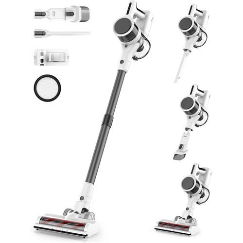 Fykee Cordless Vacuum Cleaner, 4 In 1 Lightweight Stick With