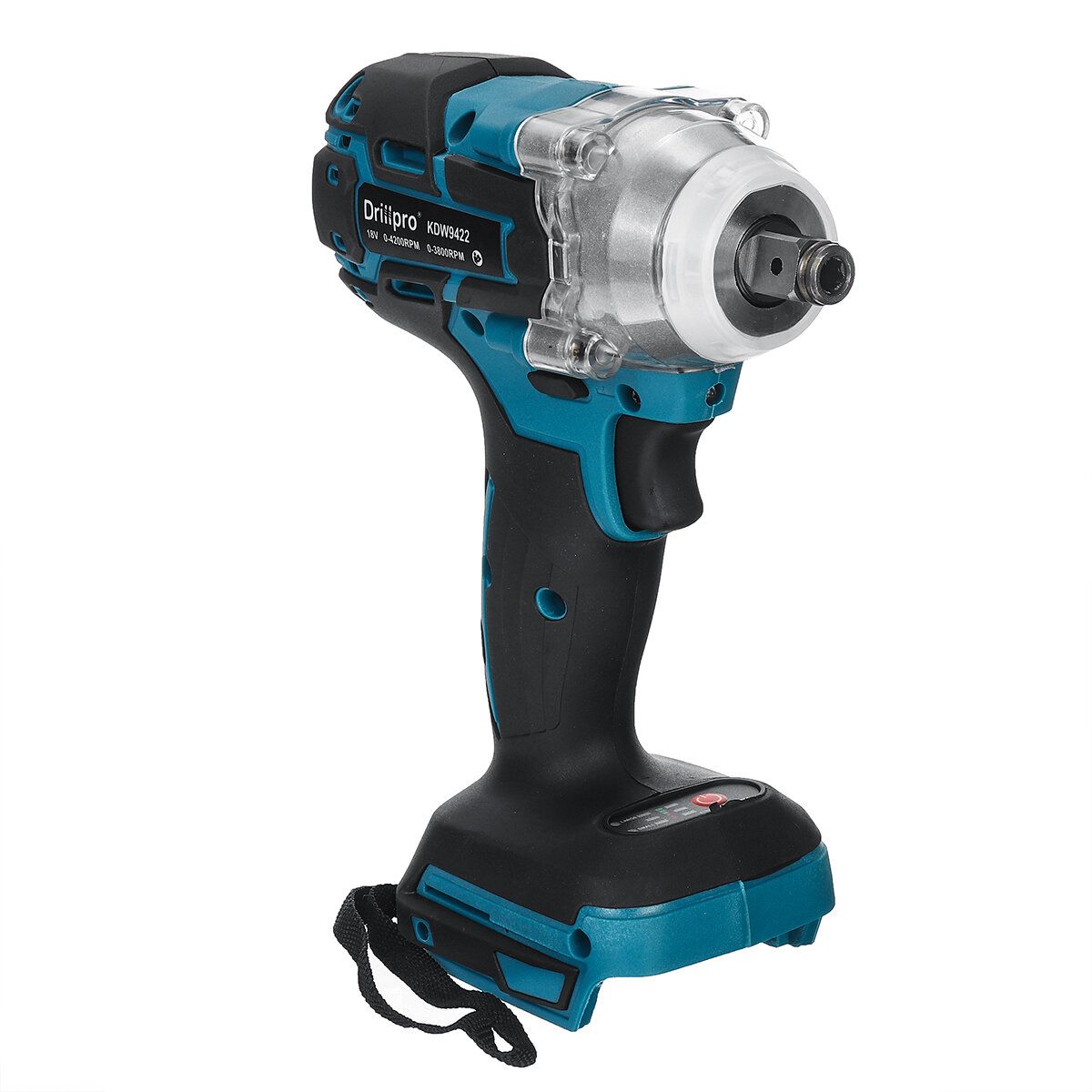 Drillpro 18V 520N.M 1/2\'\' Li-Ion Brushless Cordless Impact