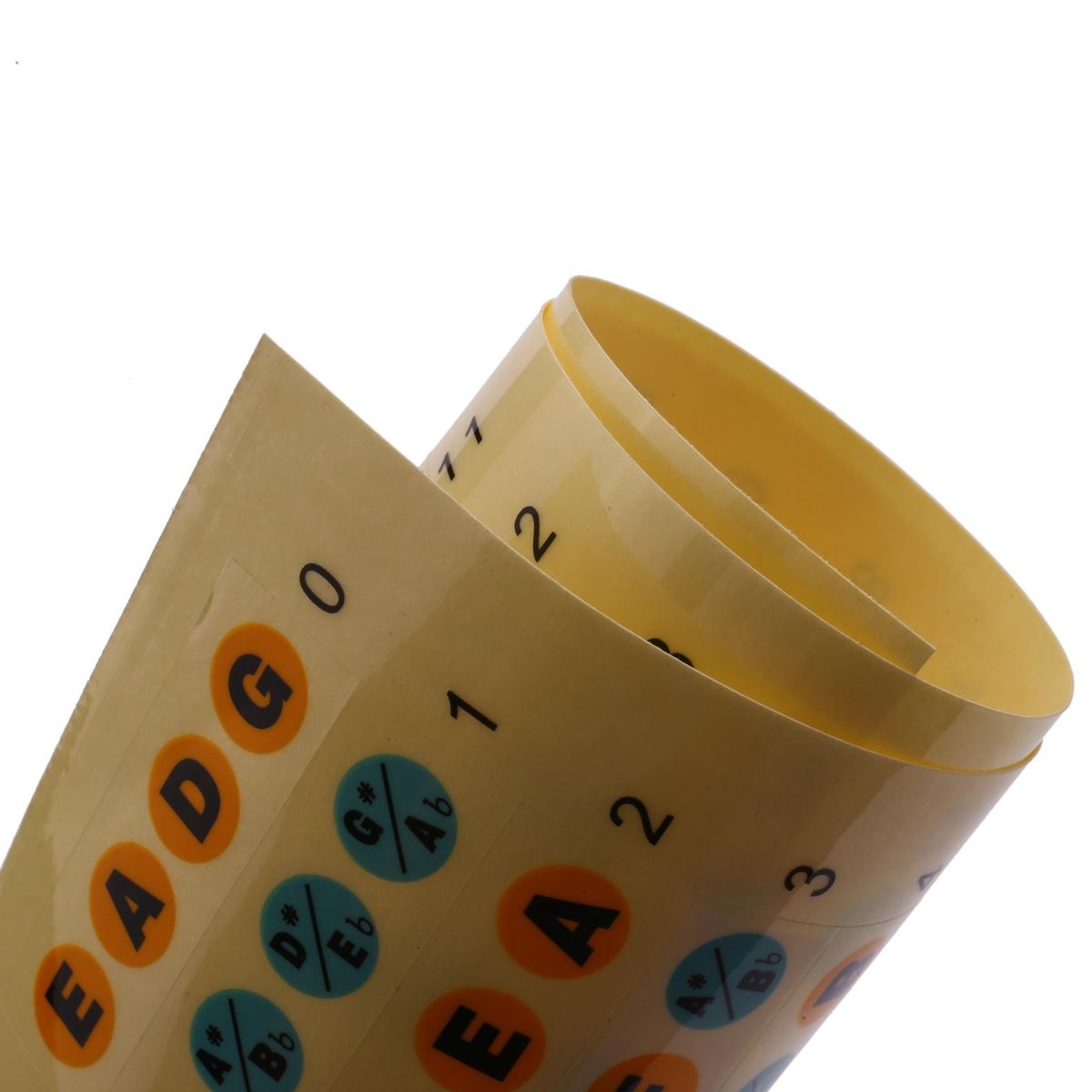 Guitar Fretboard Note Sticker(Bass-Multicolor)