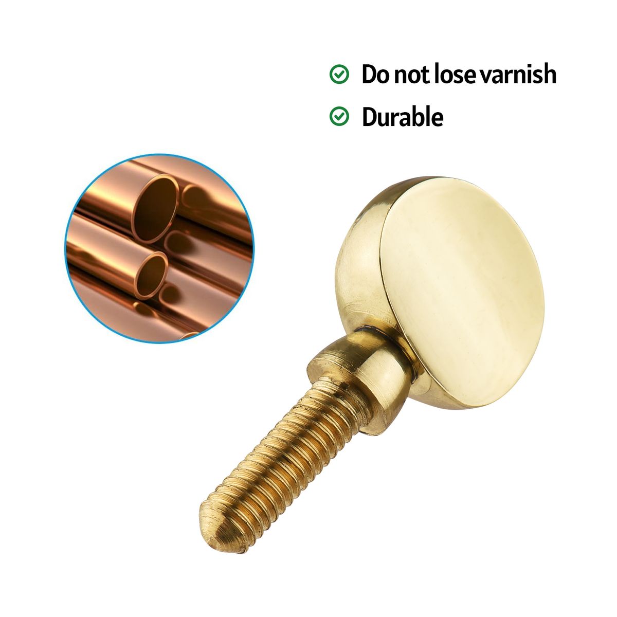 5pcs Brass Sax Neck Tightening Screws Saxophone Replacement