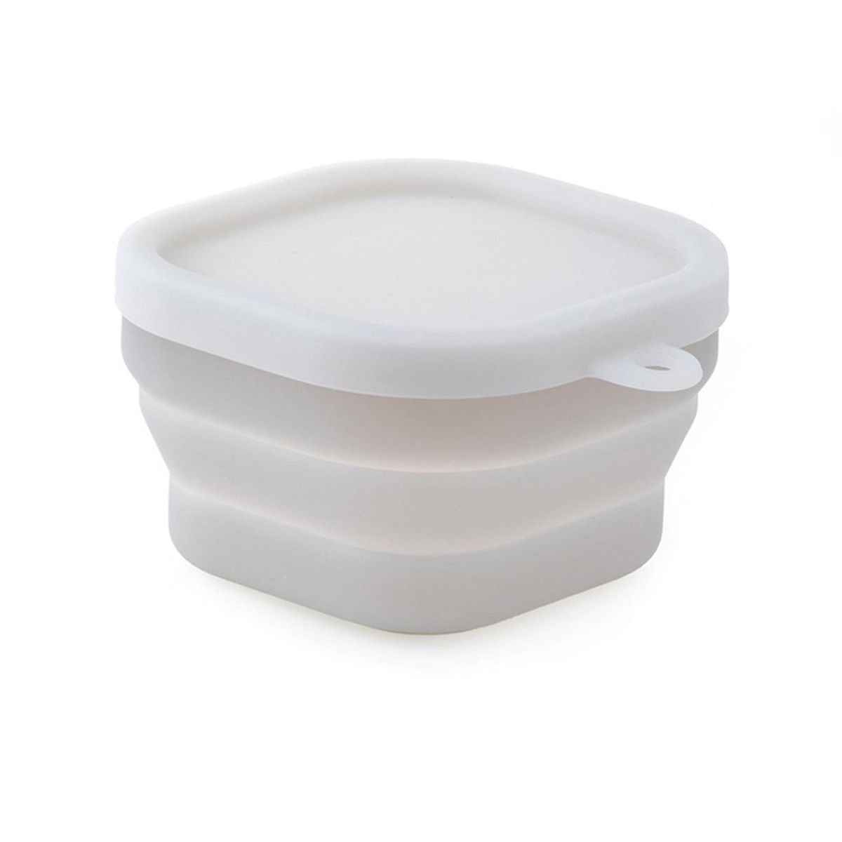 Foldable Bowl Freezer Safe Silicone Collapsible Bowl Grey