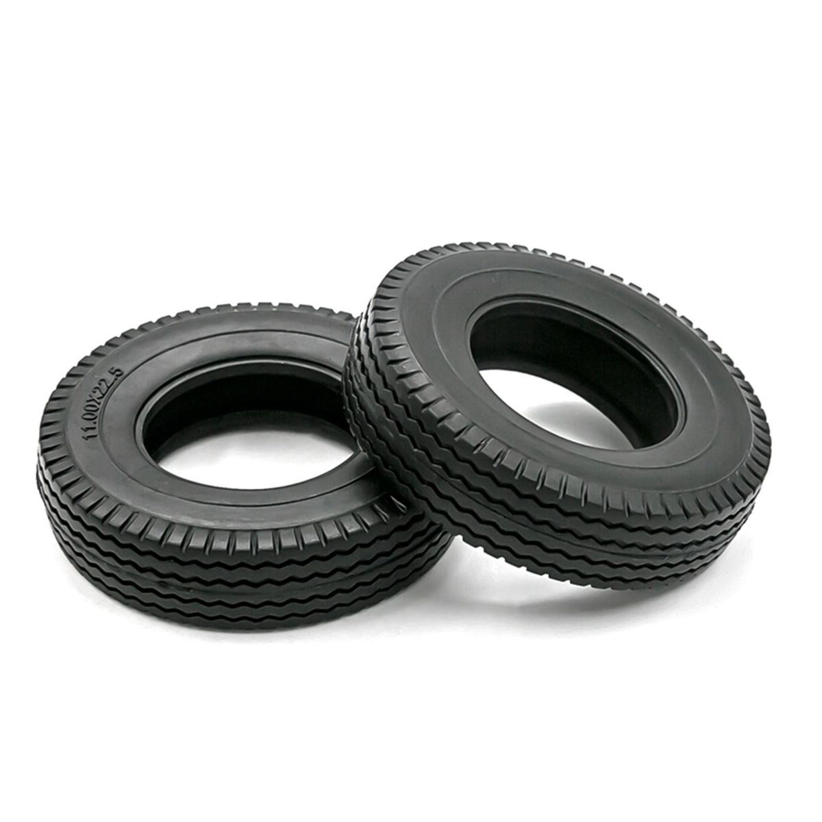 RC Crawler Rubber Tires RC Car Tires 4pcs Replacement for 1/14 Tamiya Tractor