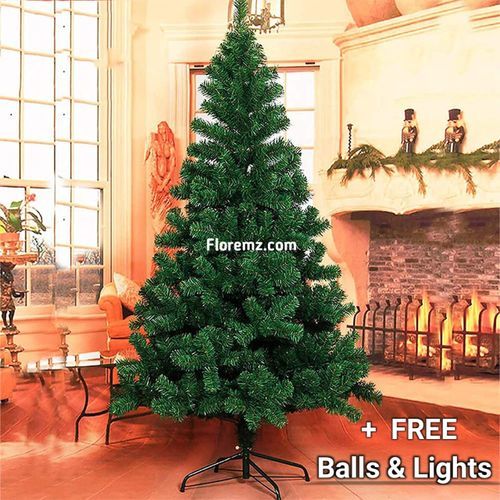 Iron Feet Christmas Tree + Free Led Light / Balls