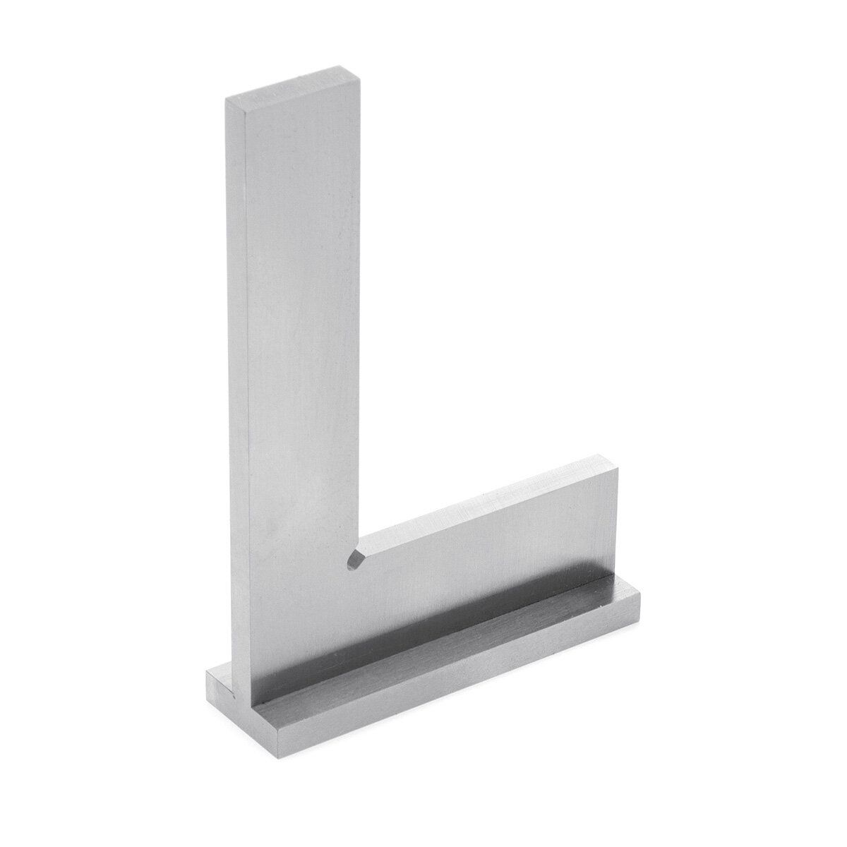 DIN875-2 100x70mm 90 Degree Angle Corner Square Ruler Wide
