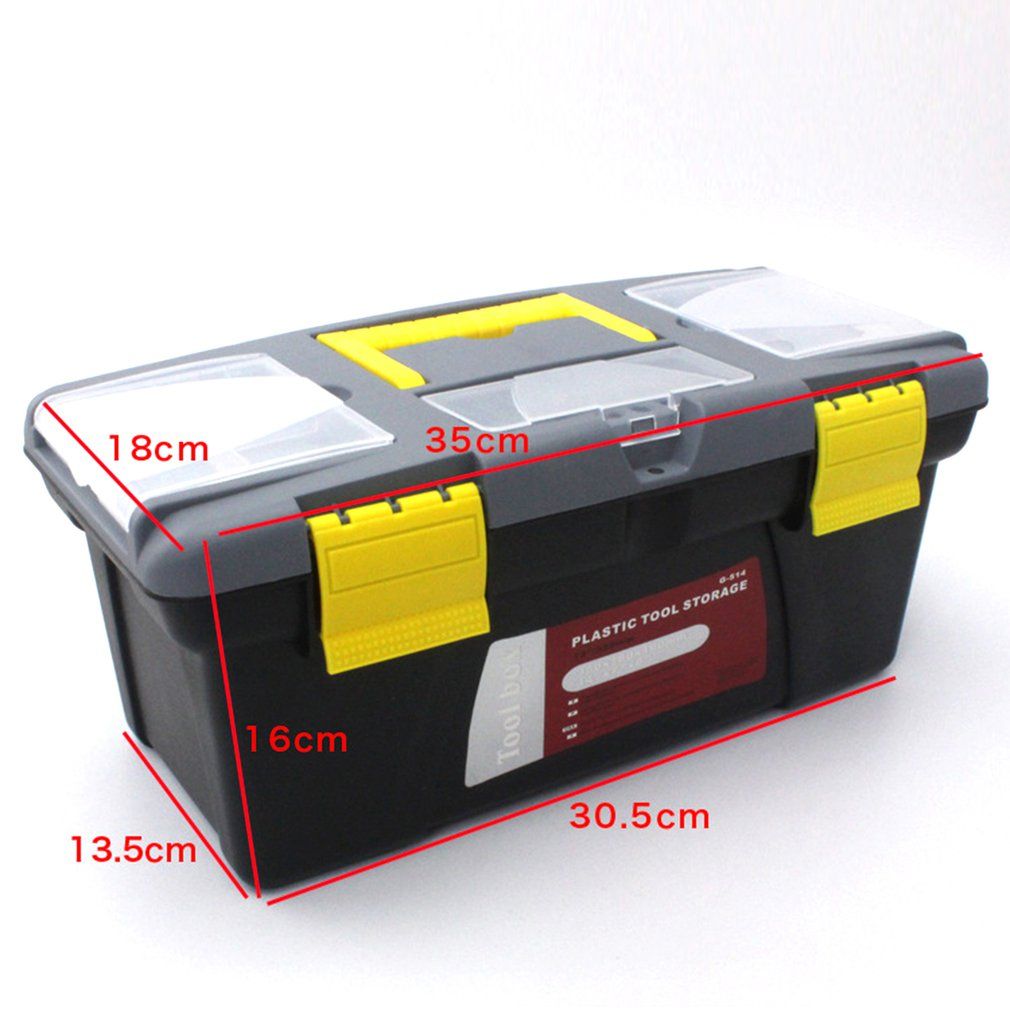 Hardware Toolbox Household Multifunction Repair Toolbox Car Storage Box