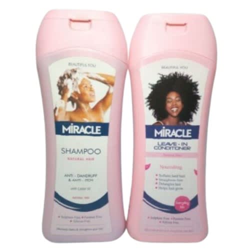 Miracle Shampoo +leave-in-conditioner Set - Natural Hair - 500ml