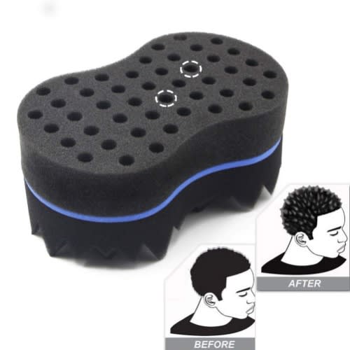 Twist Hair Sponge Brush Curl, Dreadlock Afro Braid Coil Wave  -2pcs
