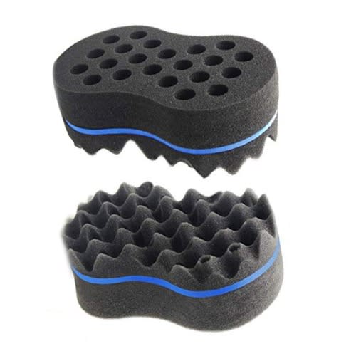 Twist Hair Sponge Brush Curl, Dreadlock Afro Braid Coil Wave  -2pcs