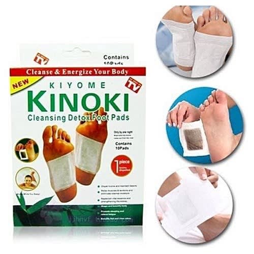 Kinoki Cleansing Detox Foot Pads - 10 Pads