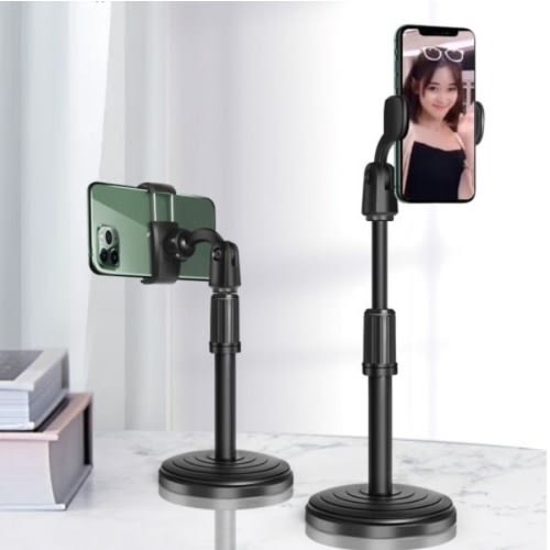 Adjustable Desktop Phone Selfie & Holder Stand For Live Streaming