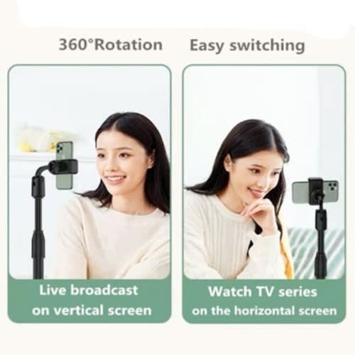 Adjustable Desktop Phone Selfie & Holder Stand For Live Streaming