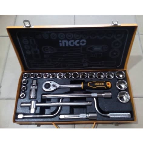 Ingco - 24 Pieces 1/2 Socket Set Industrial
