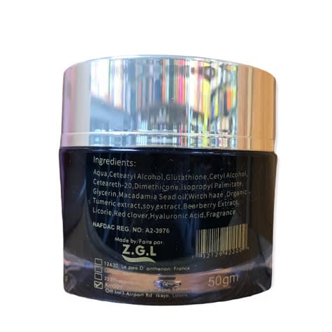 Intense Whitening Anti-spot Face Cream With Vitamin C - Gluta Glow - 50ml