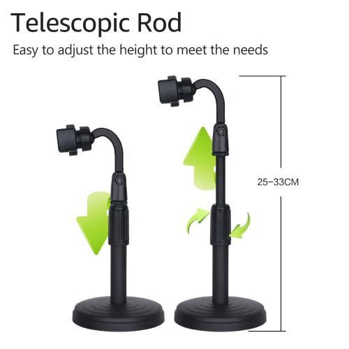 Desktop Cell Phone Stand Holder Clamp Tablet Stand