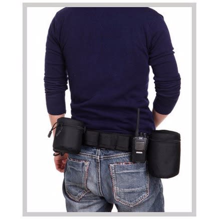 Adjustable Multi-functional DSLR Camera Padding Waist Strap Belt