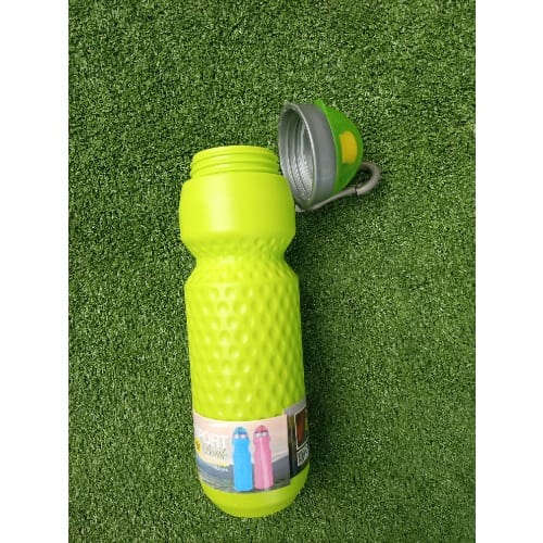 Plastic Sports Water Bottle - 700ml - Green -