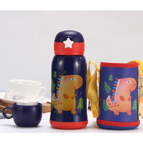 Dino Stainless Water Bottle