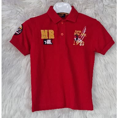 Boys Red Polo Shirt