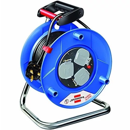 Extension Cable Reel Power Distribution - Plastic Body - 50m