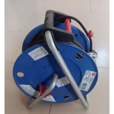 Extension Cable Reel Power Distribution - Plastic Body - 50m