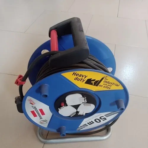 Extension Cable Reel Power Distribution - Plastic Body - 50m