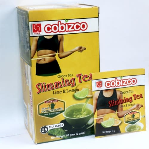 Cobizco Slim Tea - Lime & Lemon - 25 Tea Bags
