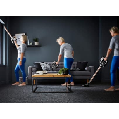Rvl30 Cordless Upright Vacuum Cleaner - 120W - 3-in-1