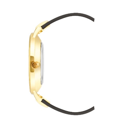 Floral Dial Strap Watch