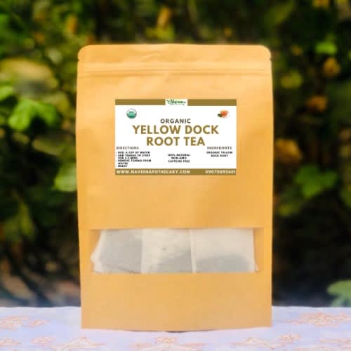 Organic Yellow Dock Root Tea - 30 Teabags