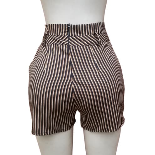 High Waist Palazor Casual Short