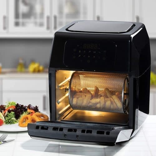 12L Rotisserie Air Fryer Oven With Rapid Air Circulation - 700/3000watts