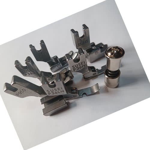 6Pieces  Industrial Sewing Machine Presser Foot With Change Clamp