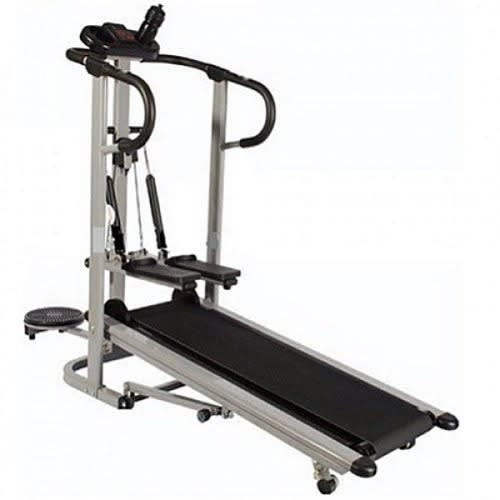 Manual Treadmill With Stepper And Twister - 2hp